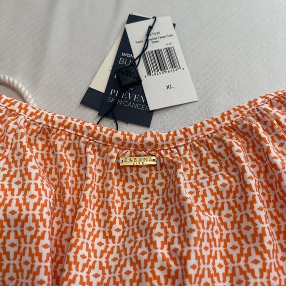 NWT Cabana Life Tulum UPF 50+ Tassel Tunic Dress Size XL New - Picture 11 of 11